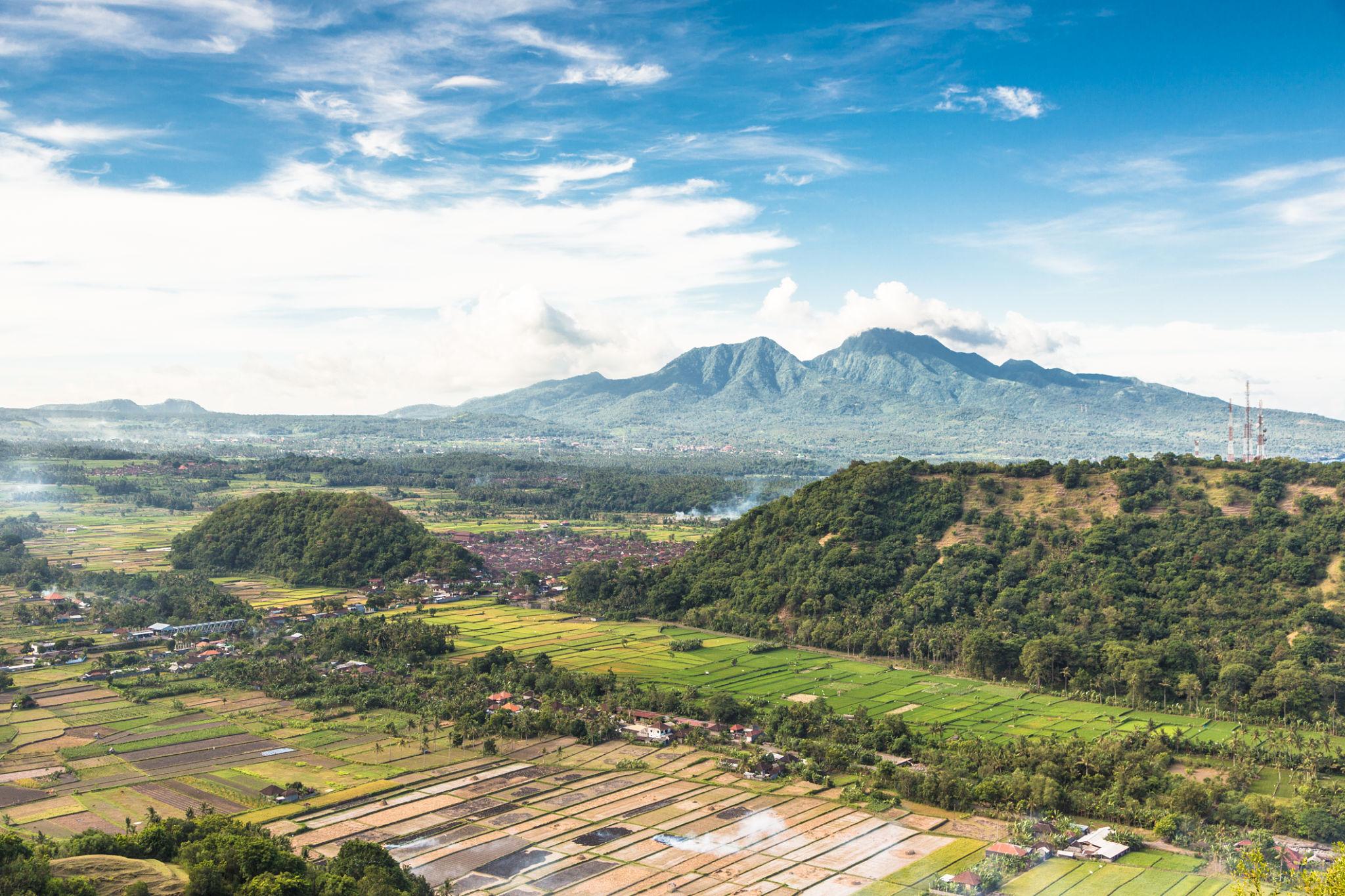 East Bali Scenic View